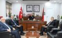 1. Sınıf Emniyet Müdürlüğüne Terfi Eden 3 İsimden Ergüder’e Ziyaret