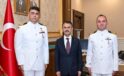 Görev Yerleri Değişen Sahil Güvenlik Komutanlarından Vali Aktaş’a Ziyaret