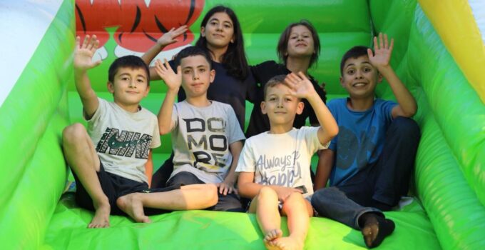 Akbıyıklar Köyü’nde Açık Hava Sineması Keyfi